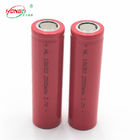Trung Quốc Màu đỏ 2500mAh 18650 3.7 V Pin Li-ion 500 chu kỳ / Pin ngân hàng điện Công ty